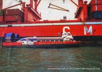 AP1-88 hovercraft - shipping Tenacity -   (The <a href='http://www.hovercraft-museum.org/' target='_blank'>Hovercraft Museum Trust</a>).